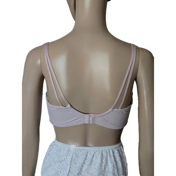 Natori Embolden Contour Underwire Bra blush Lace Boning Smooth 721282 si… - Picture 3 of 4